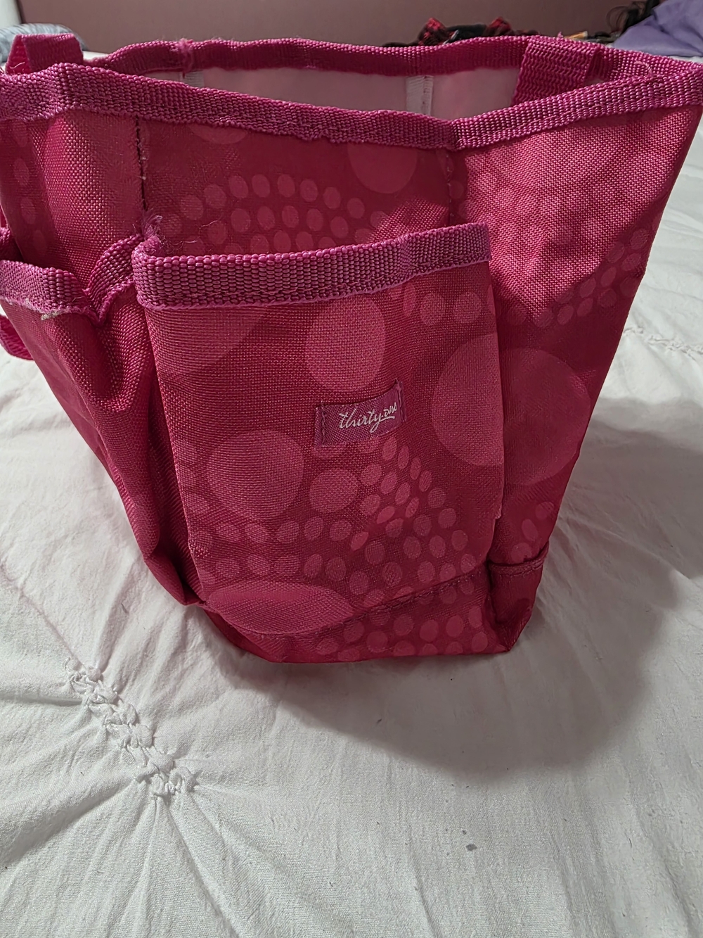 Thirty-One Hot Pink Utility Tote